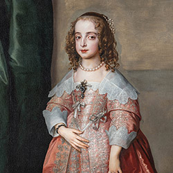 Van Dyck: Stuart Mária Henrietta esküvői portréja