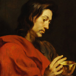 Van Dyck: Szent János evangélista